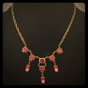 Jewelry - Vintage necklace With Purple Stones Jewelry - Vintage necklace With Purple Stones